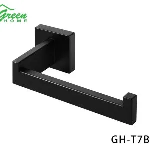 GH-T7B Matt Black Toilet Roll Holder