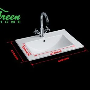 Rectangular Ceramic/Slim Ceramic Basin 400/450/550/600/750/900/1200s/1200d/1500d