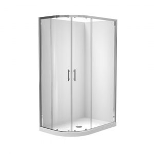 900 x 1200 Curved Shower Box - Image 1