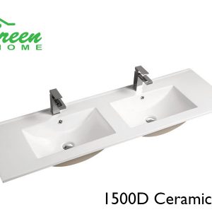 Rectangular Ceramic/Slim Ceramic Basin 400/450/550/600/750/900/1200s/1200d/1500d - Image 7