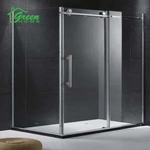 1500x900 Frameless Shower Sliding door