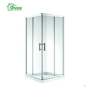 1mx1m Square Double Slide Door Shower Box - Image 1