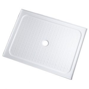 1200X900 Rectangle Shower Tray - 4 Lips - Center & Side Waste - Image 1