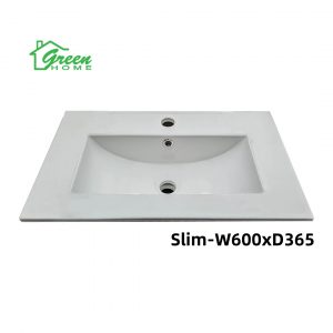 Rectangular Ceramic/Slim Ceramic Basin 400/450/550/600/750/900/1200s/1200d/1500d - Image 8