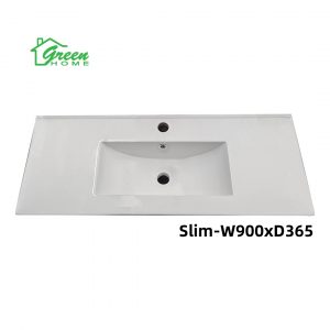 Rectangular Ceramic/Slim Ceramic Basin 400/450/550/600/750/900/1200s/1200d/1500d - Image 10