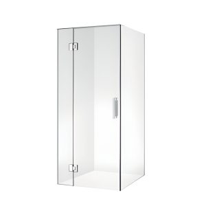 900x900 Frameless Shower Swing Door - Image 1