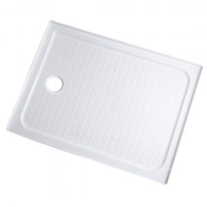 1200X900 Rectangle Shower Tray - 4 Lips - Center & Side Waste - Image 2