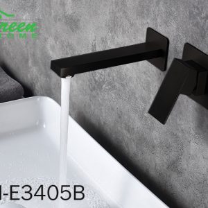 Concealed Basin & Bath Mixer- Square GH-E3405B - Image 4