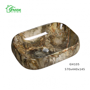 Marble Ceramic Art Basin - 5 Variations - Image 3