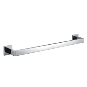 Stainless Steel Single Towel Rail L400/ 600/ 750 - Image 1