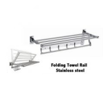 Foldable Stainless Steel Towel Rail