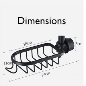 Bathroom/Kitchen Shelf Soap Storage Adjustable Rack - Image 3