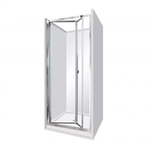 800x1000x800 Alcove Bi-Fold Shower Box - Image 2