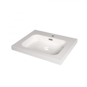 Polymarble Vanity Top Basin 600mm - Image 1