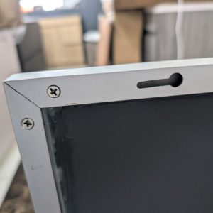 Silver Frame Mirror - 2cm Thick 800 X 800 - Image 3