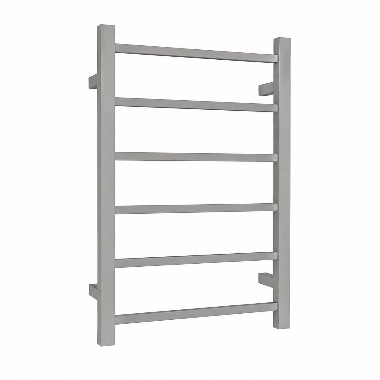 W500xH800 - Light Grey -Heated Towel Rail - Square