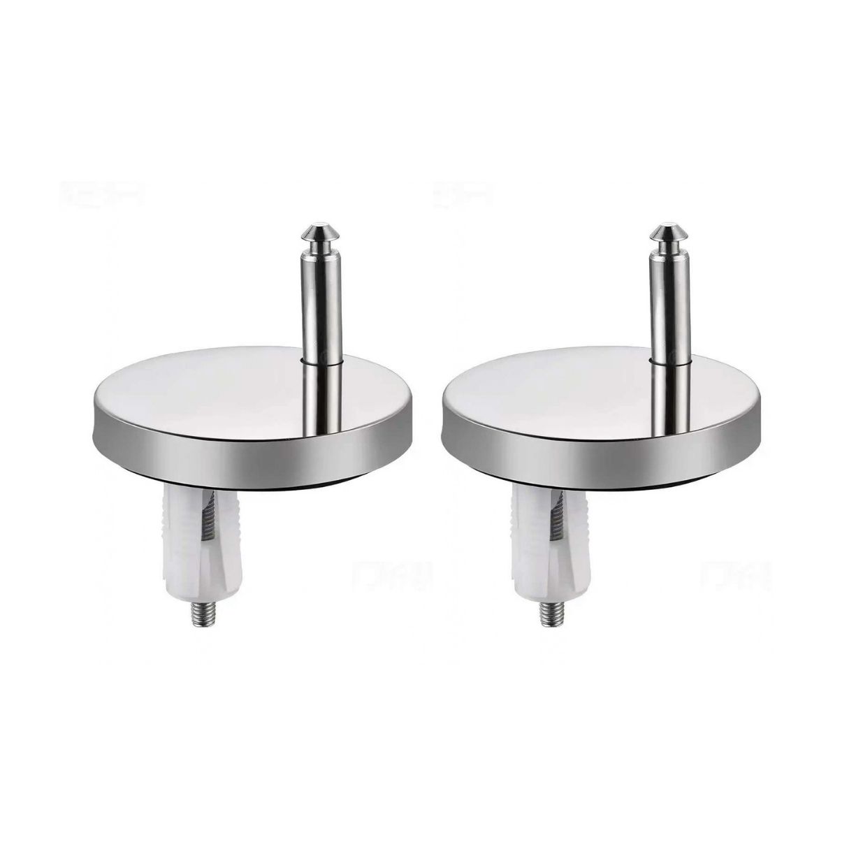 Toilet Seat Fixing Kit - Top Fix Replacement (Pair)